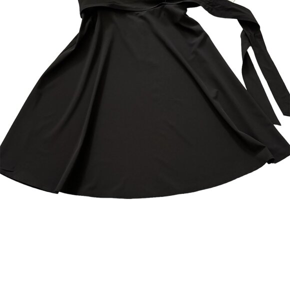 CALVIN KLEIN Women's V-Neck Sleeveless Dress Color: Black; Size: 8 - Picture 2 of 4